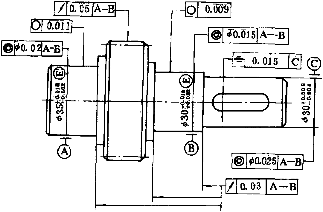 2.3 形位公差圖樣標注示例